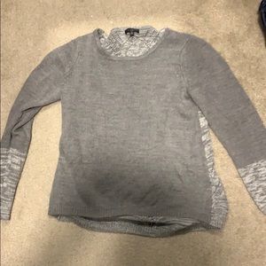 Grey loft sweater